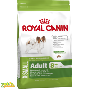 Сухой корм для собак миниатюрных пород старше 8 лет Royal Canin XSMALL ADULT 8+ 3 кг